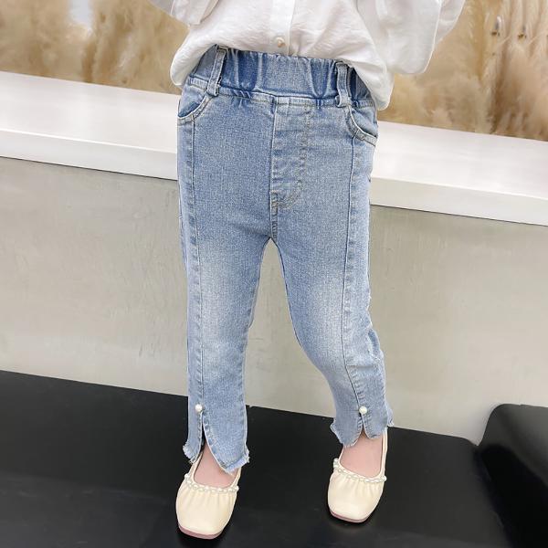 Girls Bunny Design Skinny Jeans Stylish Slim Fit Denim Pants - Temu